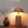 Decorative Ceramic Table Lamp For Living Room-Bedroom-Tabletop-Home Decor-13X13X24.5"