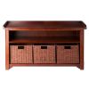 Milan 4-Pc Storage Bench Set