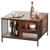 Farmhouse Lift Top Coffee Table with Storage - 31.5" Adjustable Height Living Room Table