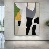 Abstract line modern minimalist living room decoration painting porch aisle decoration painting vertical office abstract paint